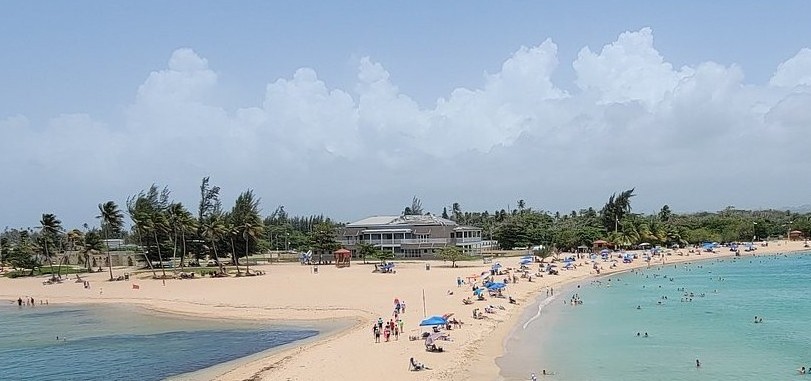 Puerto Nuevo Beach Full View