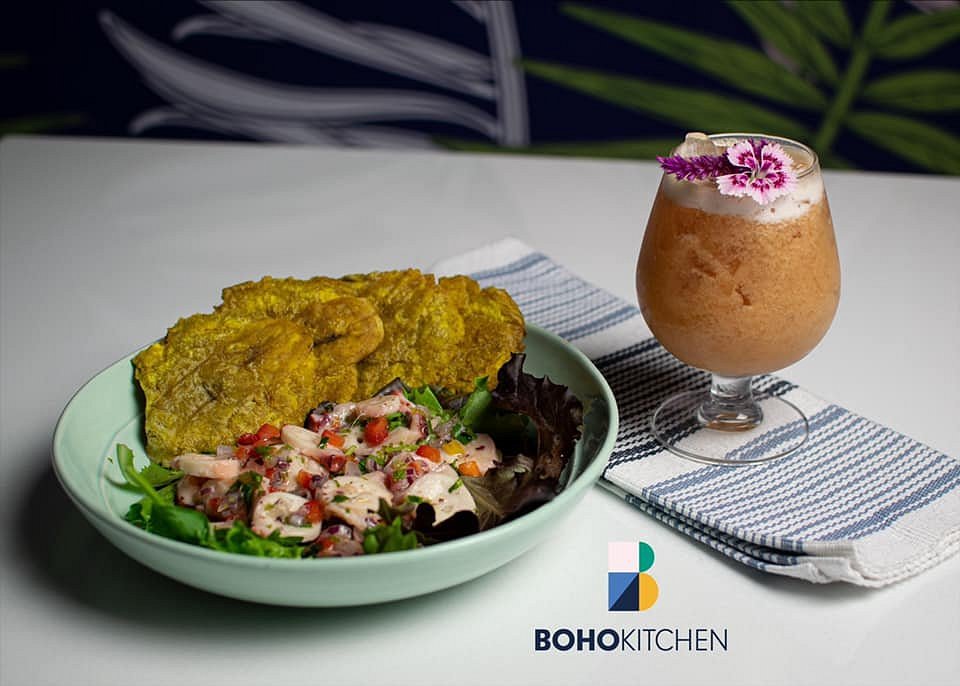 Boqueron Beach Cabo Rojo Boho Beach Club Food
