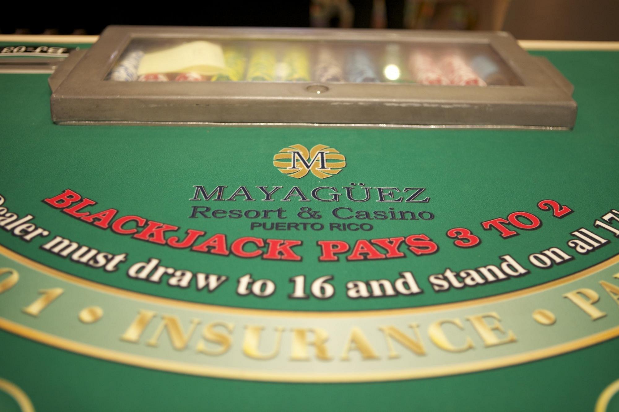 Boqueron Beach Cabo Rojo Mayaguez Resort Casino  Poker Table
