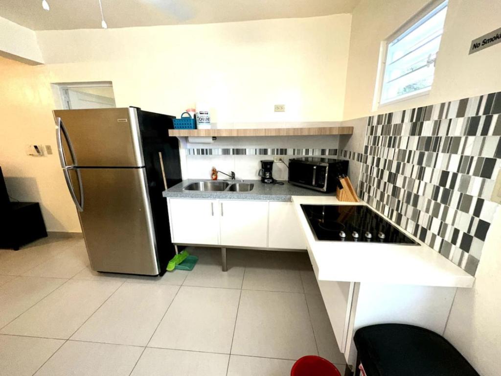 Boqueron Beach Cabo Rojo Sandy Shores Retreat Apartment Kitchen